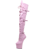 Unicorn - Hidden Horn Drag Queen Boots in many colors-Queenofdrag.com