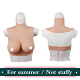 Summer - Drag Queen Realistic Non Stuffy Summer Breast Plates-Queenofdrag.com