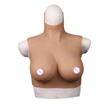 Summer - Drag Queen Realistic Non Stuffy Summer Breast Plates-Queenofdrag.com