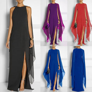 Dalia - Drag Queen Cape Sleeve Dress-Queenofdrag.com