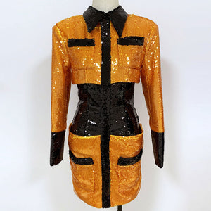 Tara - Drag Queen Sequin Outfit-Queenofdrag.com