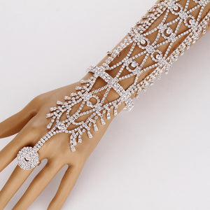 Ella - Drag Queen Crystal Rhinestone Hand Chain-Queenofdrag.com