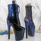 Wild - Drag Queen Custom Made Platform Boots pick your color - Plus Size-Queenofdrag.com