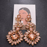 Luxury Crystal Drag Queen Earrings-Queenofdrag.com