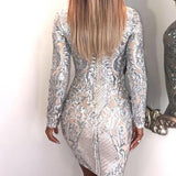 Glam - Sexy Sequined Dress-Queenofdrag.com