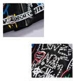 Graffiti 4 - Faux Leather Drag Queen Jacket-Queenofdrag.com