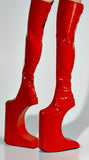 Twiggy - Extreme Dragqueen Halfmoon Thigh High Boots - Plus size-Queenofdrag.com