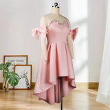 Dragibus - Pink Luxury Beaded Drag Queen Dress-Queenofdrag.com