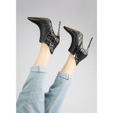 Croc'Odile - Drag Queen Stiletto Ankle Boots - Plus size-Queenofdrag.com