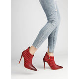 Croc'Odile - Drag Queen Stiletto Ankle Boots - Plus size-Queenofdrag.com