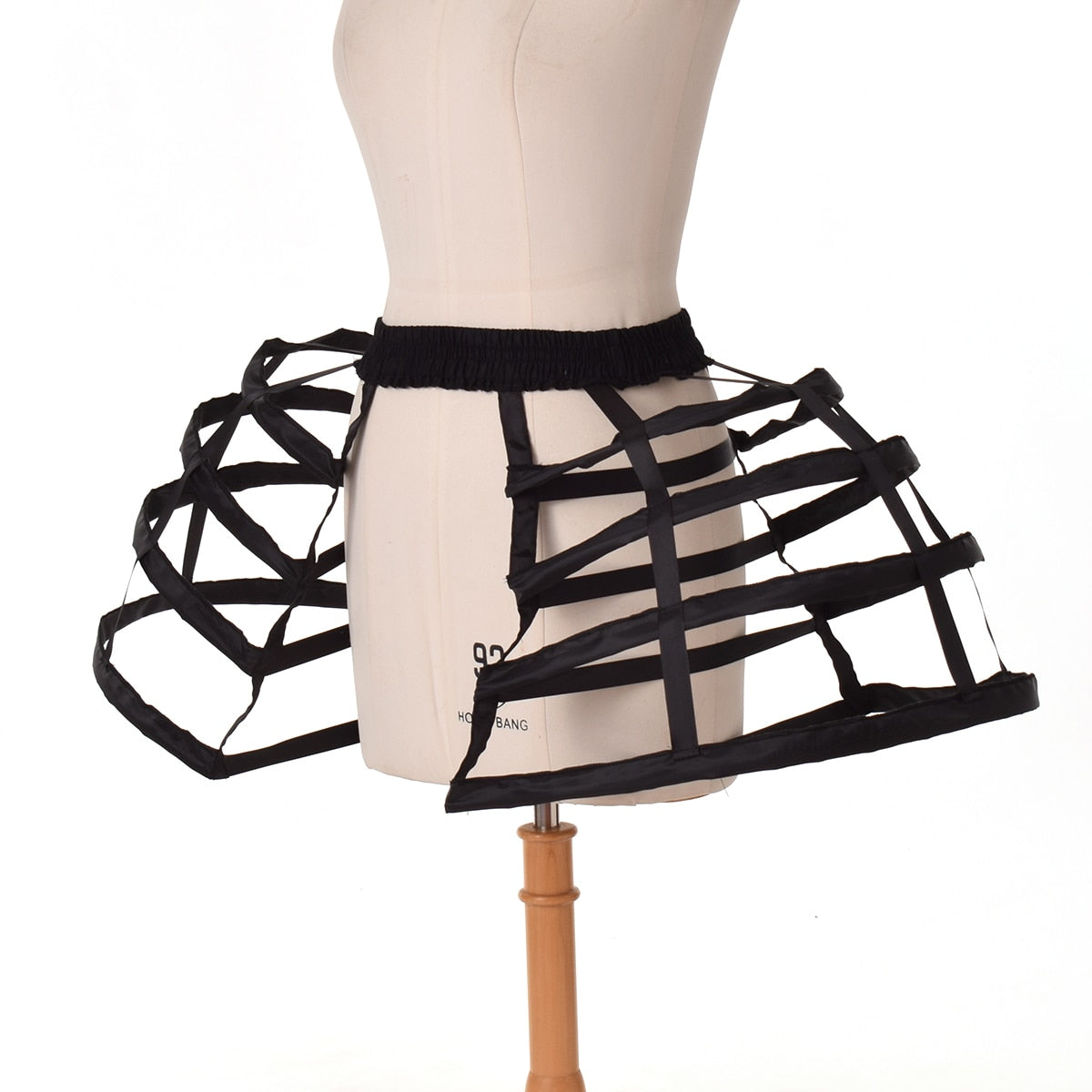 Jupon Crinoline Triangulaire Cerceaux - Jupe Cage Élastique Pour Déguisement