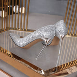 Paillette - Drag Queen Glitter Stiletto Pumps - Plus size-Queenofdrag.com