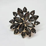 Yvie - Giant 7.3 cm Luxury Shiny Crystal Resizable Drag Queen Ring-Queenofdrag.com