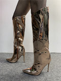 Miroir - Brilliant Drag Queen Boots - Plus size-Queenofdrag.com