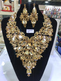Big Drag Queen Necklace Earrings Jewelry Set-Queenofdrag.com