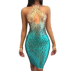 Shenanigans - Sexy Chic Drag Queen Color Sequin Dress-Queenofdrag.com