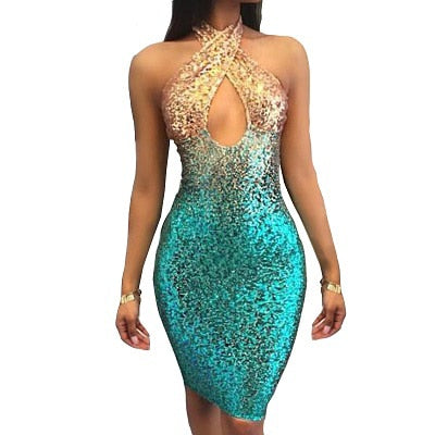 Shenanigans - Sexy Chic Drag Queen Color Sequin Dress-Queenofdrag.com
