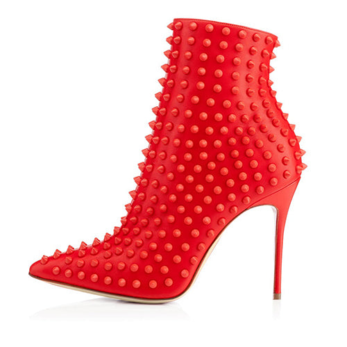 Read - Black, Red and Slanderous Drag Queen Boots - Plus Size