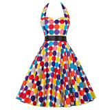 Retro - Polka Dot Drag Queen Dress in Different Colours and Patterns-Queenofdrag.com