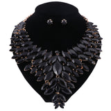 Bella - Drag Queen Crystal Jewelry Set in different colours-Queenofdrag.com