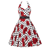 Retro - Polka Dot Drag Queen Dress in Different Colours and Patterns-Queenofdrag.com