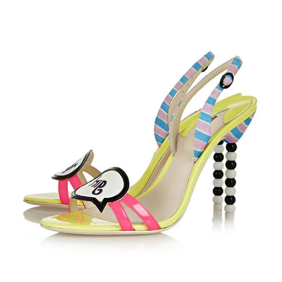 Candy Girl - Drag Queen Stiletto Sandals-Queenofdrag.com